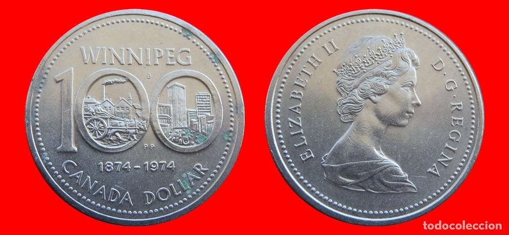 Monedas antiguas de Am&eacute;rica: 1 DOLAR 1974 CANADA-144794