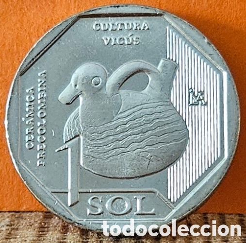 Monedas antiguas de Am&eacute;rica: PER&Uacute;, UN SOL, 2025. B.U. - Foto 1
