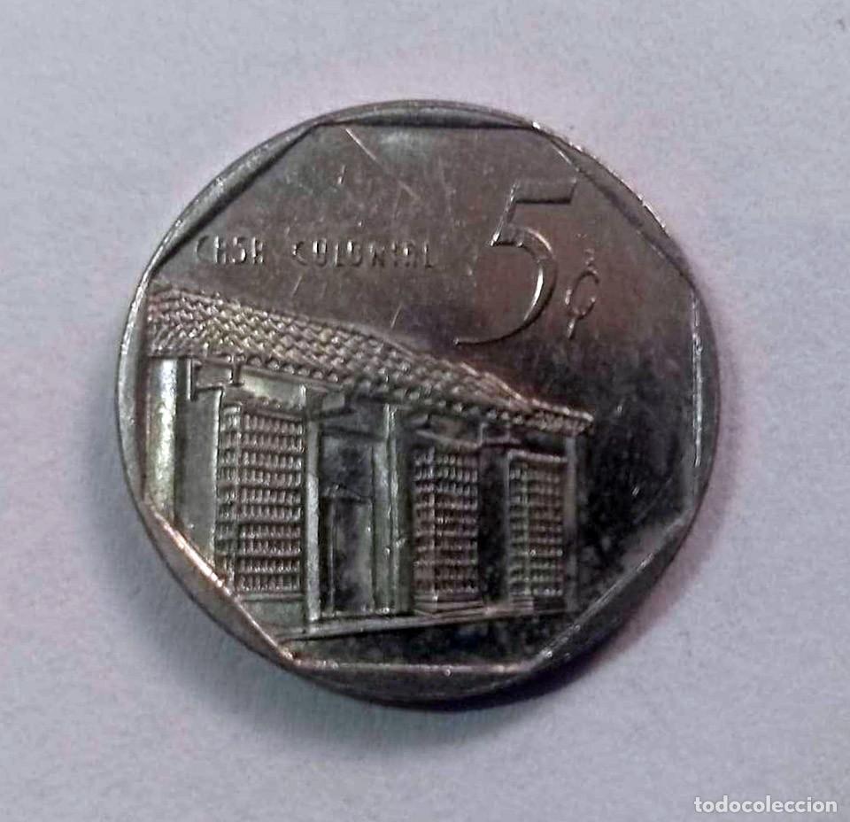 Monedas antiguas de Am&eacute;rica: MONEDA 5 CENTAVOS REP&Uacute;BLICA DE CUBA 1998 - Foto 2