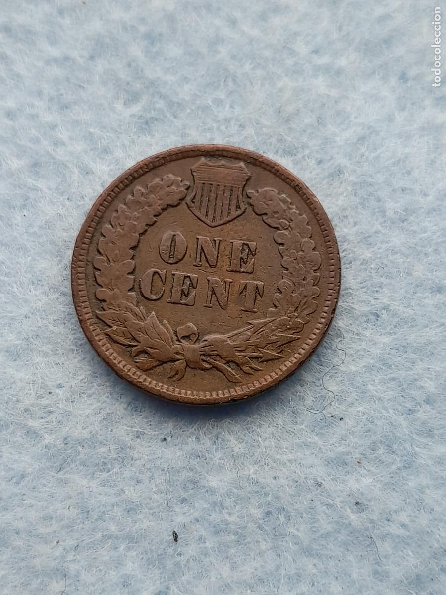 Monedas antiguas de Am&eacute;rica: USA. 1 C&eacute;ntimo. A&ntilde;o 1899. - Foto 2