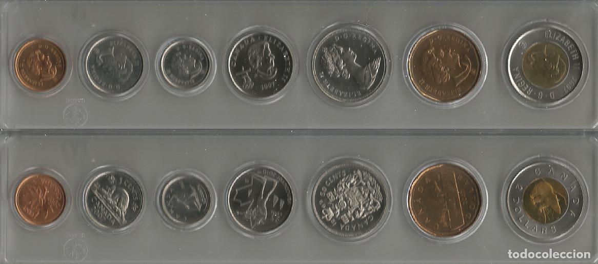Moedas antigas da Am&eacute;rica: CANADA - SERIE COMPLETA - 2007 - CALIDAD BU - NO CIRCULADA