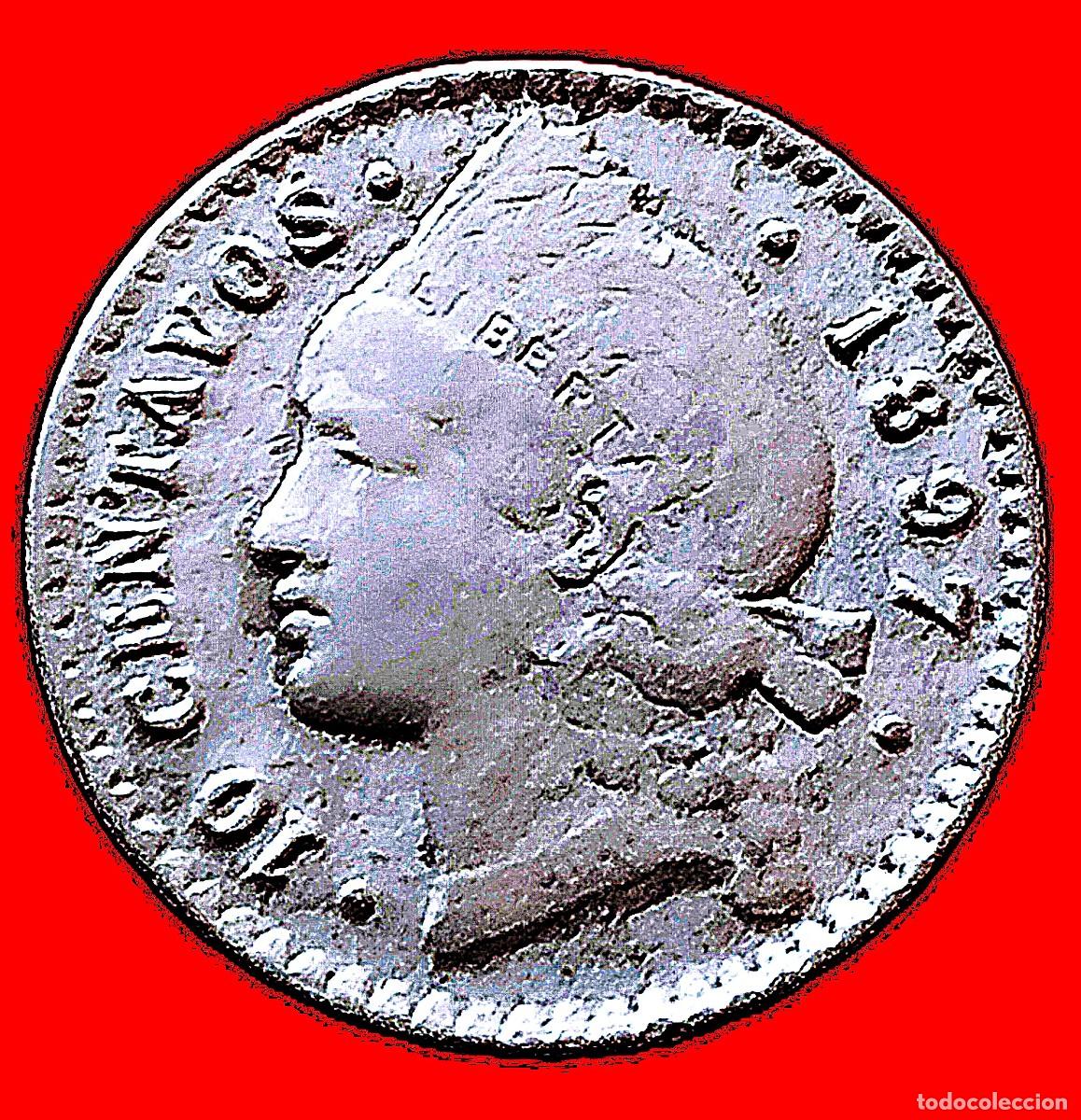 Monete antiche di America: Rep&uacute;blica Dominicana. 10 Centavos 1897. Plata.