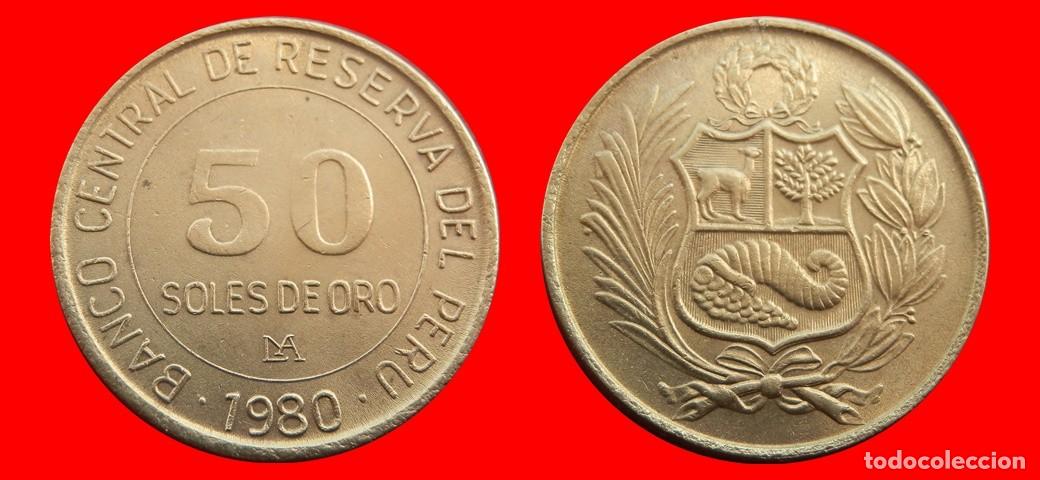 Monedas antiguas de Am&eacute;rica: 50 SOLES DE ORO 1980 PERU-144845