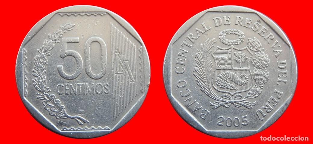 Monedas antiguas de Am&eacute;rica: 50 CENTIMOS 2005 PERU-144849
