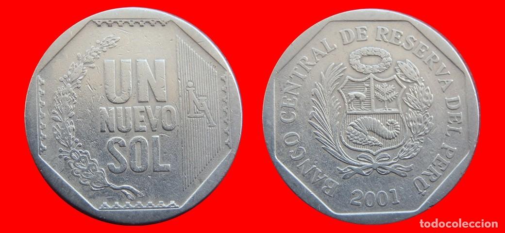 Monedas antiguas de Am&eacute;rica: 1 NUEVO SOL 2001 PERU-144851