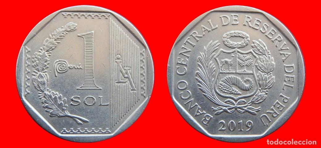 Monedas antiguas de Am&eacute;rica: 1 NUEVO SOL 2019 PERU-144853