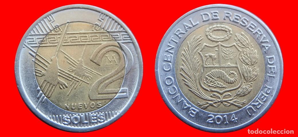 Monedas antiguas de Am&eacute;rica: 2 NUEVOS SOLES 2014 PERU-144859