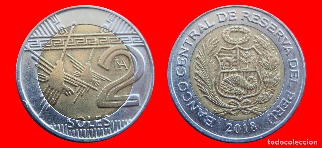 Monedas antiguas de Am&eacute;rica: 2 NUEVOS SOLES 2018 PERU-144860