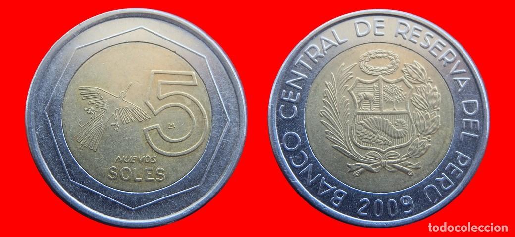 Monedas antiguas de Am&eacute;rica: 5 NUEVOS SOLES 2009 PERU-144865
