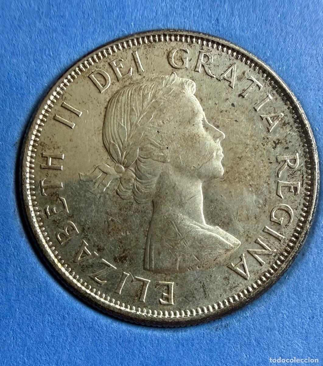 Monedas antiguas de Am&eacute;rica: Canad&aacute; 50 Centavos 1964