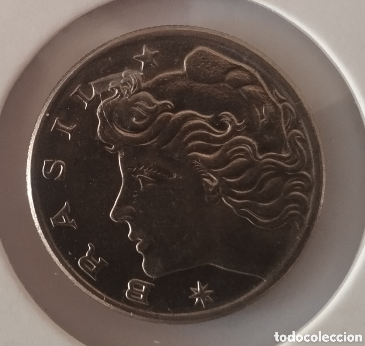 Monedas antiguas de Am&eacute;rica: MONEDA DE BRASIL 20 CENTAVOS 1970