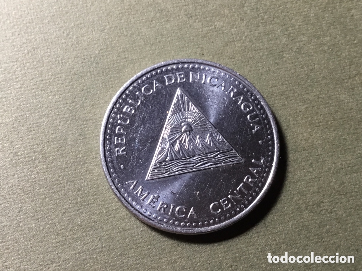 Monedas antiguas de Am&eacute;rica: 48 ( NICARAG&Uuml;A,,1 Cordoba 2024 en estado muy Bueno