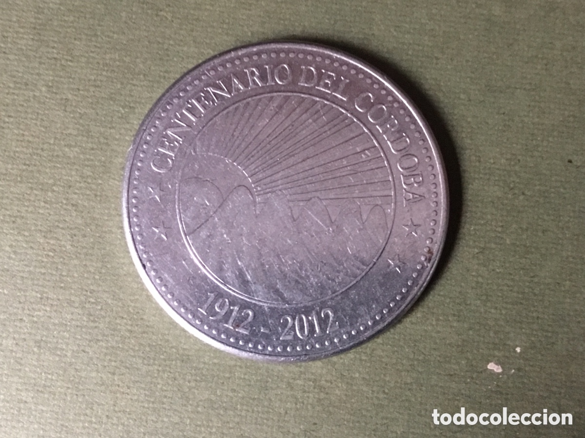 Monedas antiguas de Am&eacute;rica: 47 ( NICARAGUA,,5 Cordobas 2012 en buen estado de conservaci&oacute;n