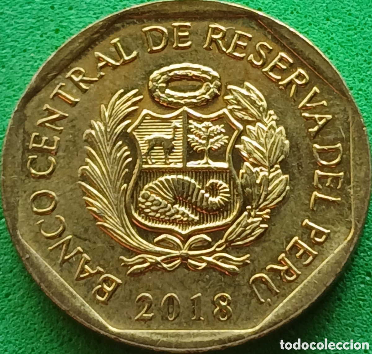 Monedas antiguas de Am&eacute;rica: Per&uacute; 10 centimos 2018 km#305.4