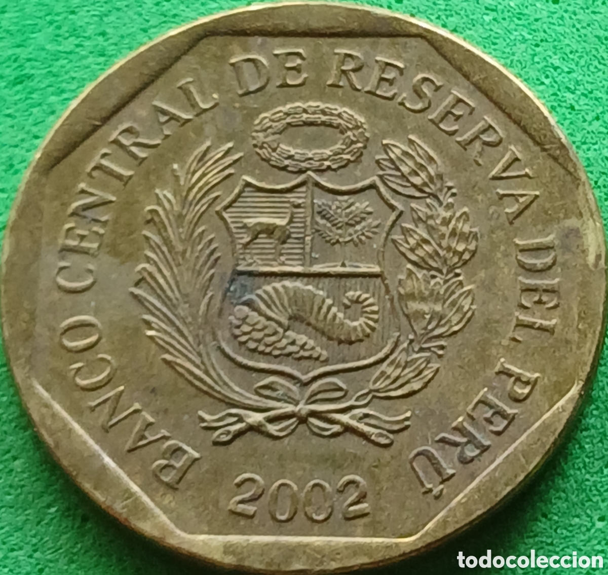 Monedas antiguas de Am&eacute;rica: Per&uacute; 20 centimos 2002 km#306.4