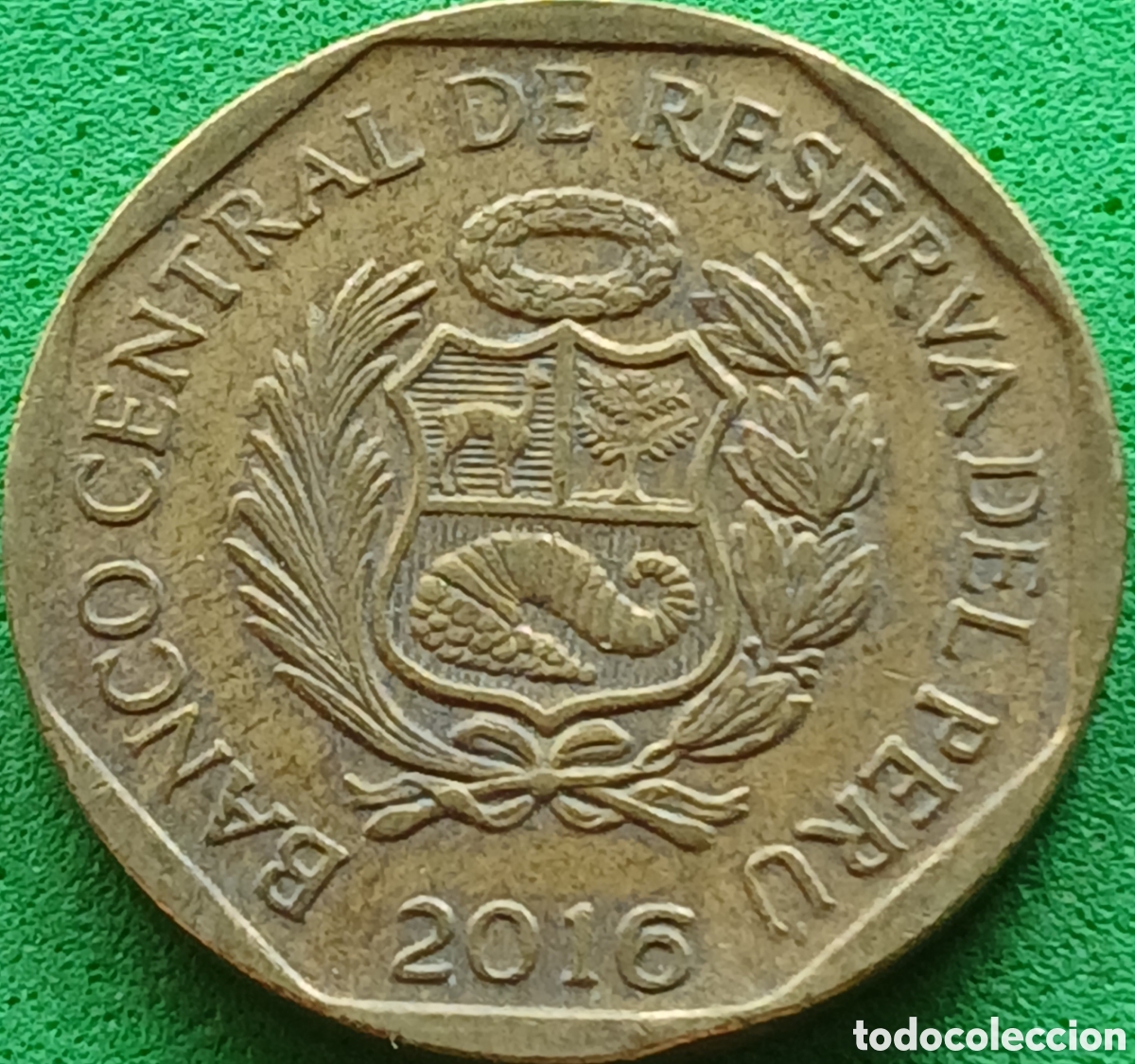 Monedas antiguas de Am&eacute;rica: Per&uacute; 20 centimos 2016 km#306.4