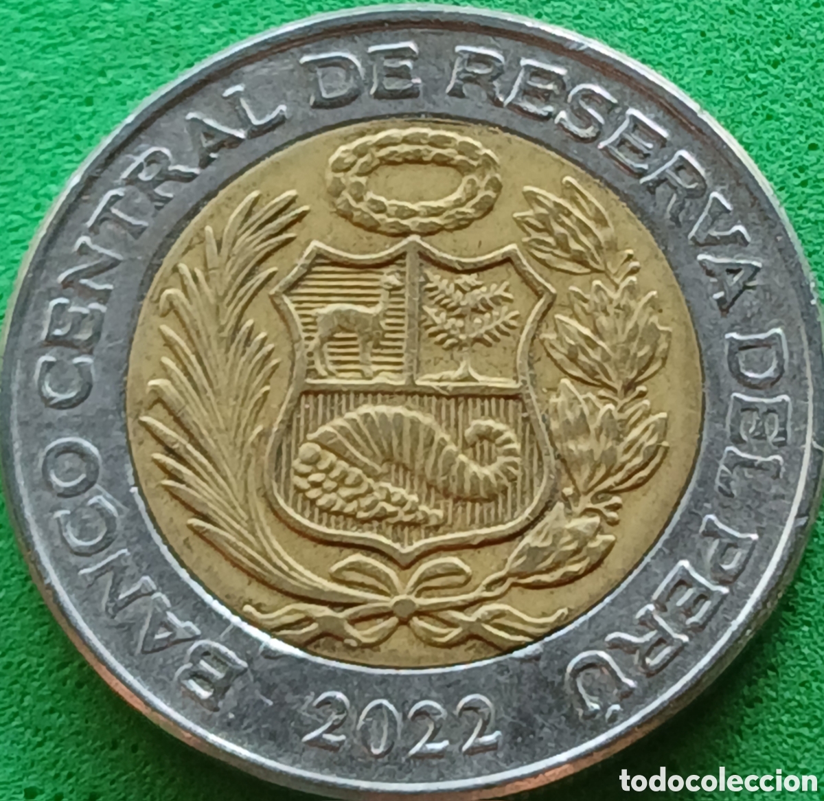 Monedas antiguas de Am&eacute;rica: Per&uacute; 2 soles 2022 km#401