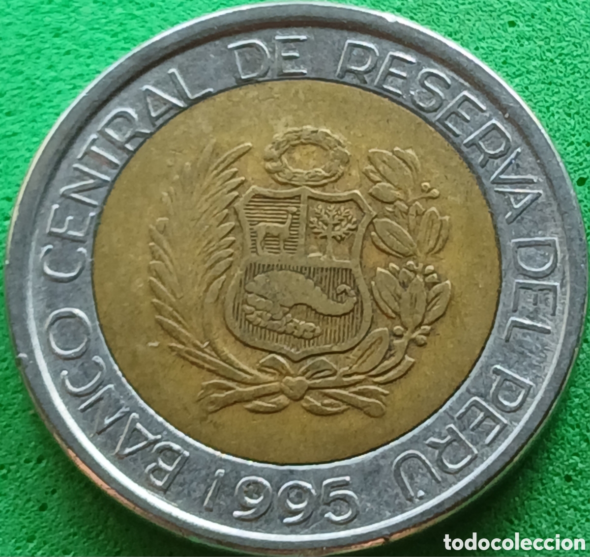 Monedas antiguas de Am&eacute;rica: Per&uacute; 2 nuevos soles 1995 km#313