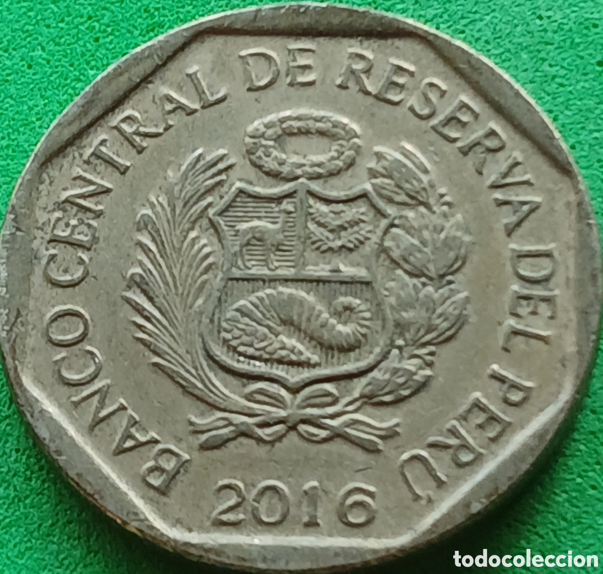 Monedas antiguas de Am&eacute;rica: Per&uacute; 1 sol 2016 km#395