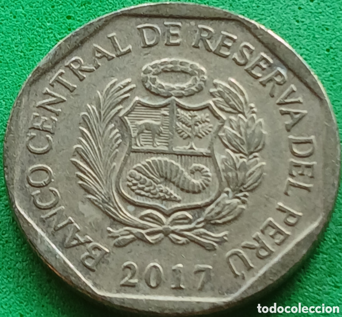 Monedas antiguas de Am&eacute;rica: Per&uacute; 1 sol 2017 km#395
