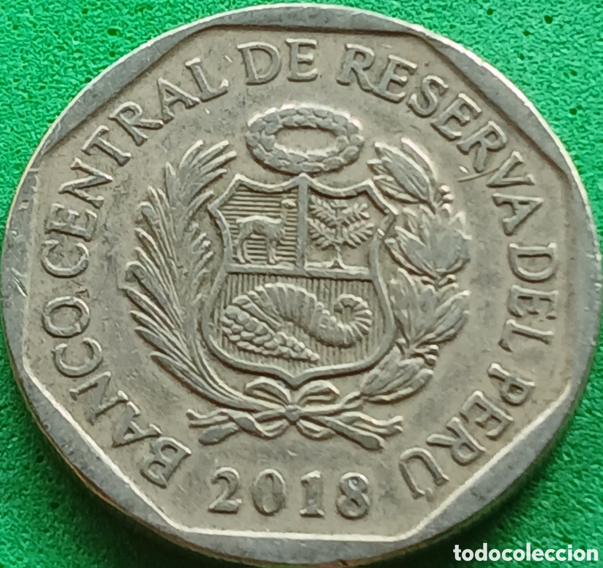 Monedas antiguas de Am&eacute;rica: Per&uacute; 1 sol 2018 km#395