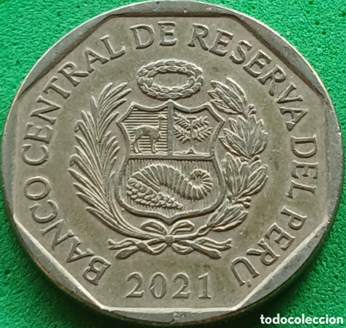 Monedas antiguas de Am&eacute;rica: Per&uacute; 1 sol 2021 km#395