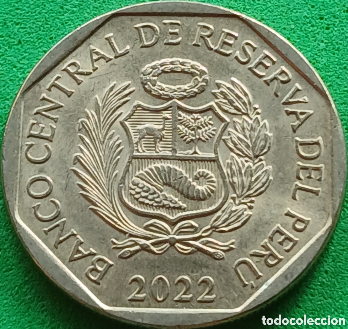 Monedas antiguas de Am&eacute;rica: Per&uacute; 1 sol 2022 km#395