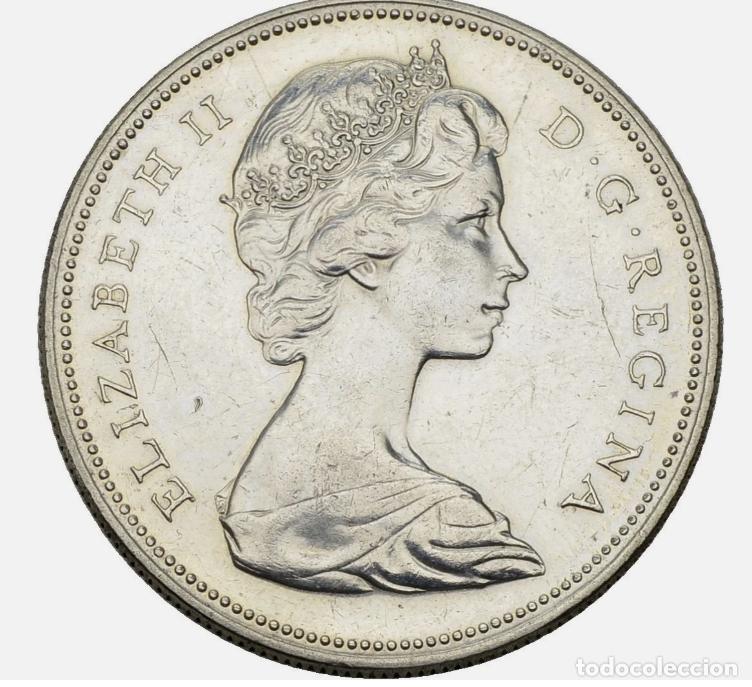 Monedas antiguas de Am&eacute;rica: CANADA 1 DOLAR 1966 ....... - Foto 1