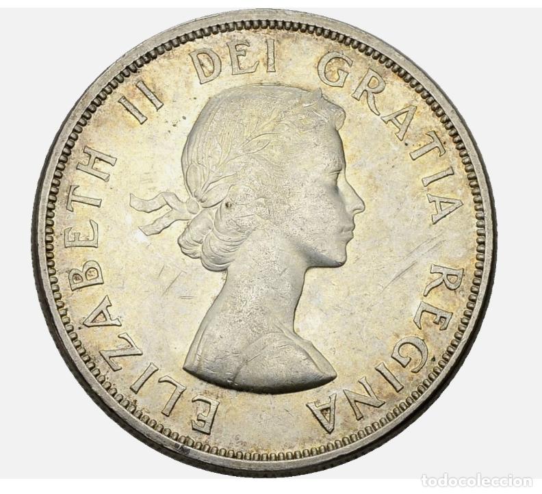 Monedas antiguas de Am&eacute;rica: CANADA 1 DOLAR 1963 ....... - Foto 1
