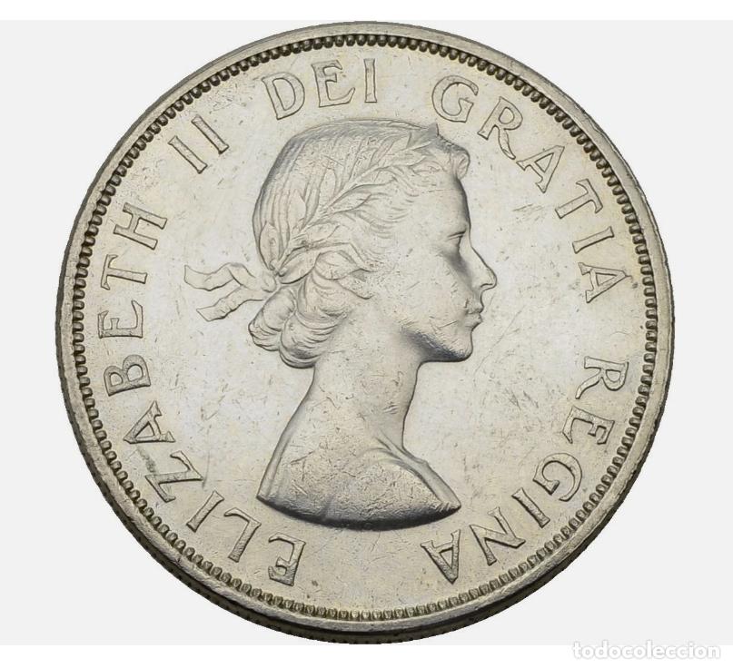 Monedas antiguas de Am&eacute;rica: CANADA 1 DOLAR 1962 .......