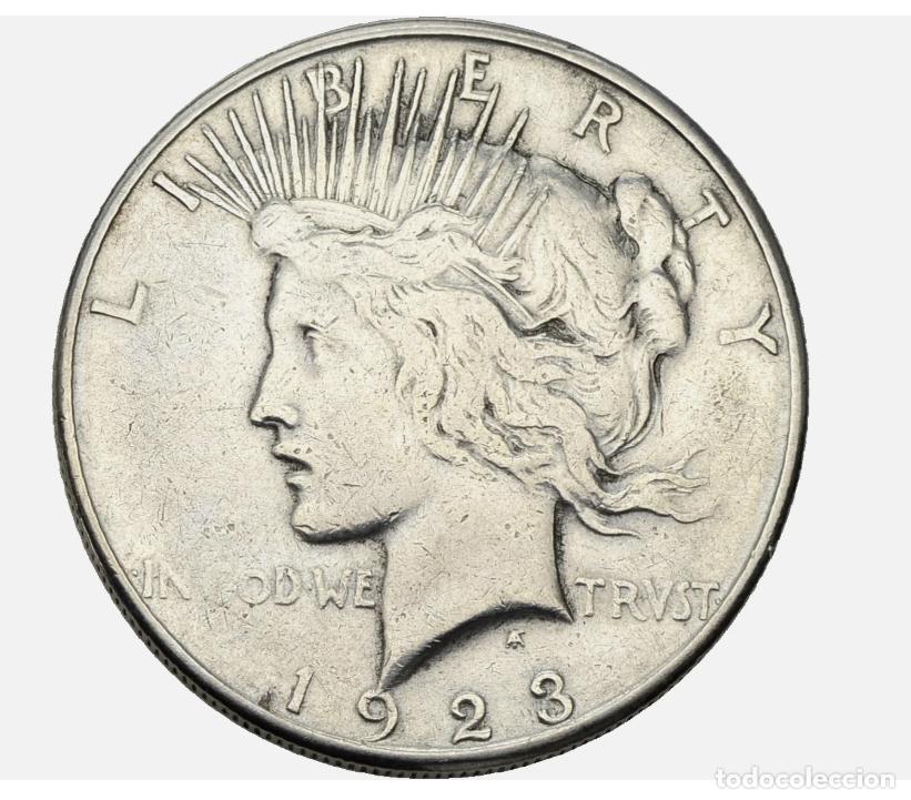 Monedas antiguas de Am&eacute;rica: ESTADOS UNIDOS 1 DOLAR PEACE 1923