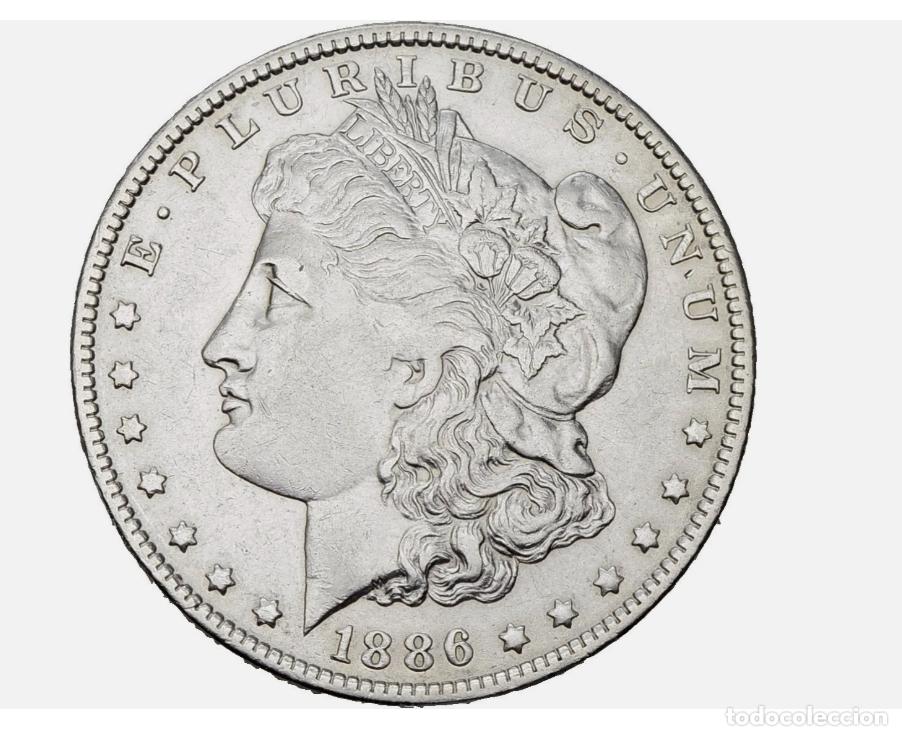 Monedas antiguas de Am&eacute;rica: ESTADOS UNIDOS 1 DOLAR MORGAN 1886