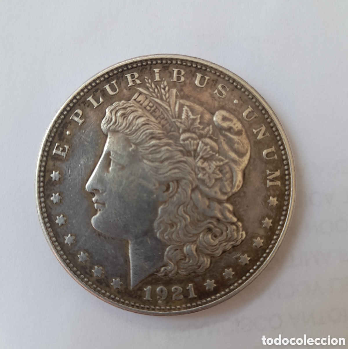 Monedas antiguas de Am&eacute;rica: MONEDA DE 1 UN DOLAR DOLLAR ESTADOS UNIDOS USA 1921 S SAN FRANCISCO PLATA