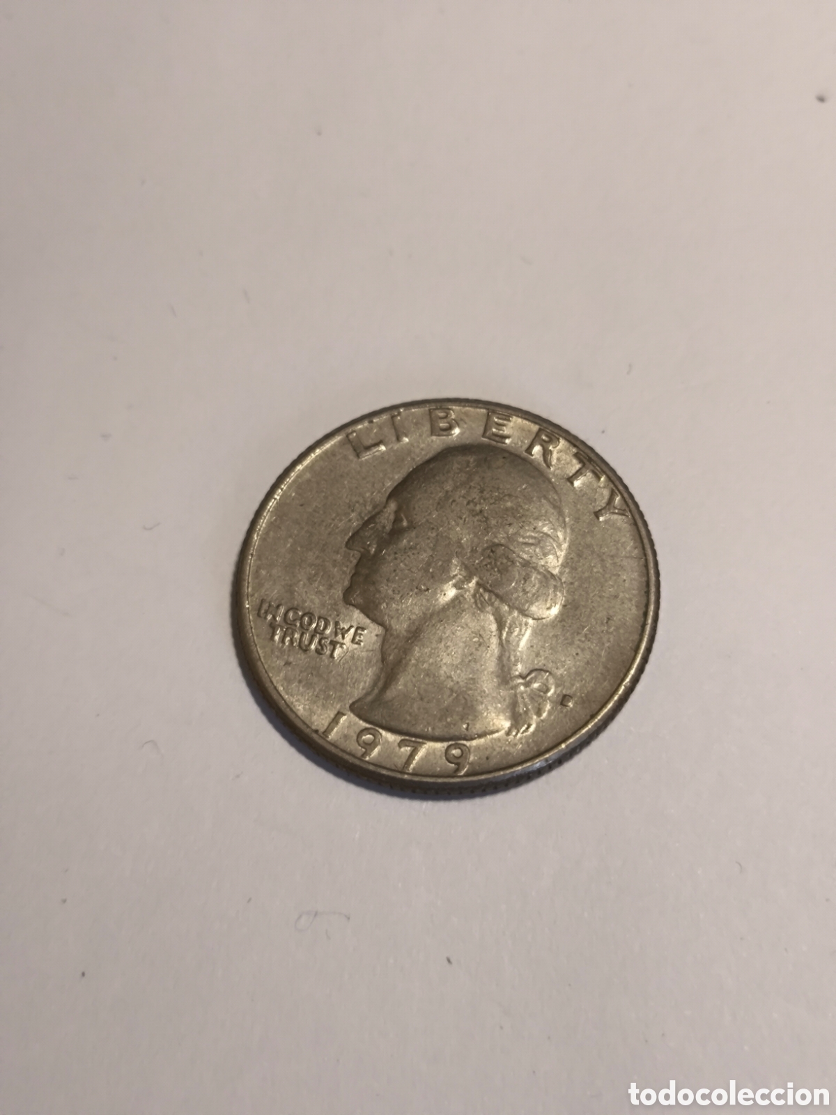 Monedas antiguas de Am&eacute;rica: 1/4 Dolar EEUU 1979 Denver N&iacute;quel