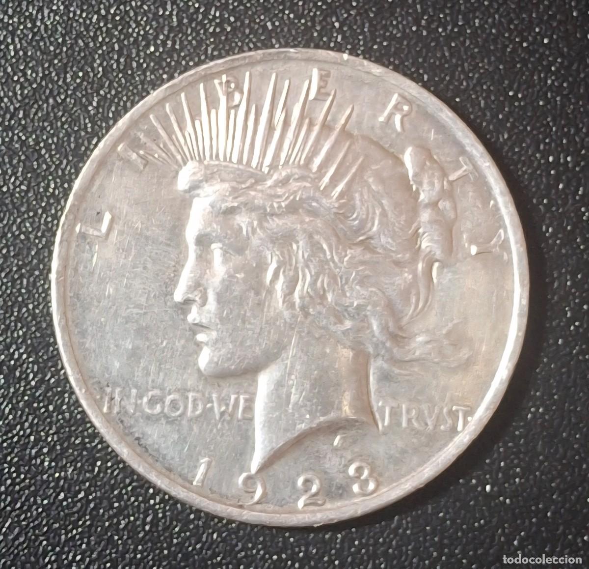 Monedas antiguas de Am&eacute;rica: Estados Unidos 1 D&oacute;lar Liberty 1923 (MBC+)