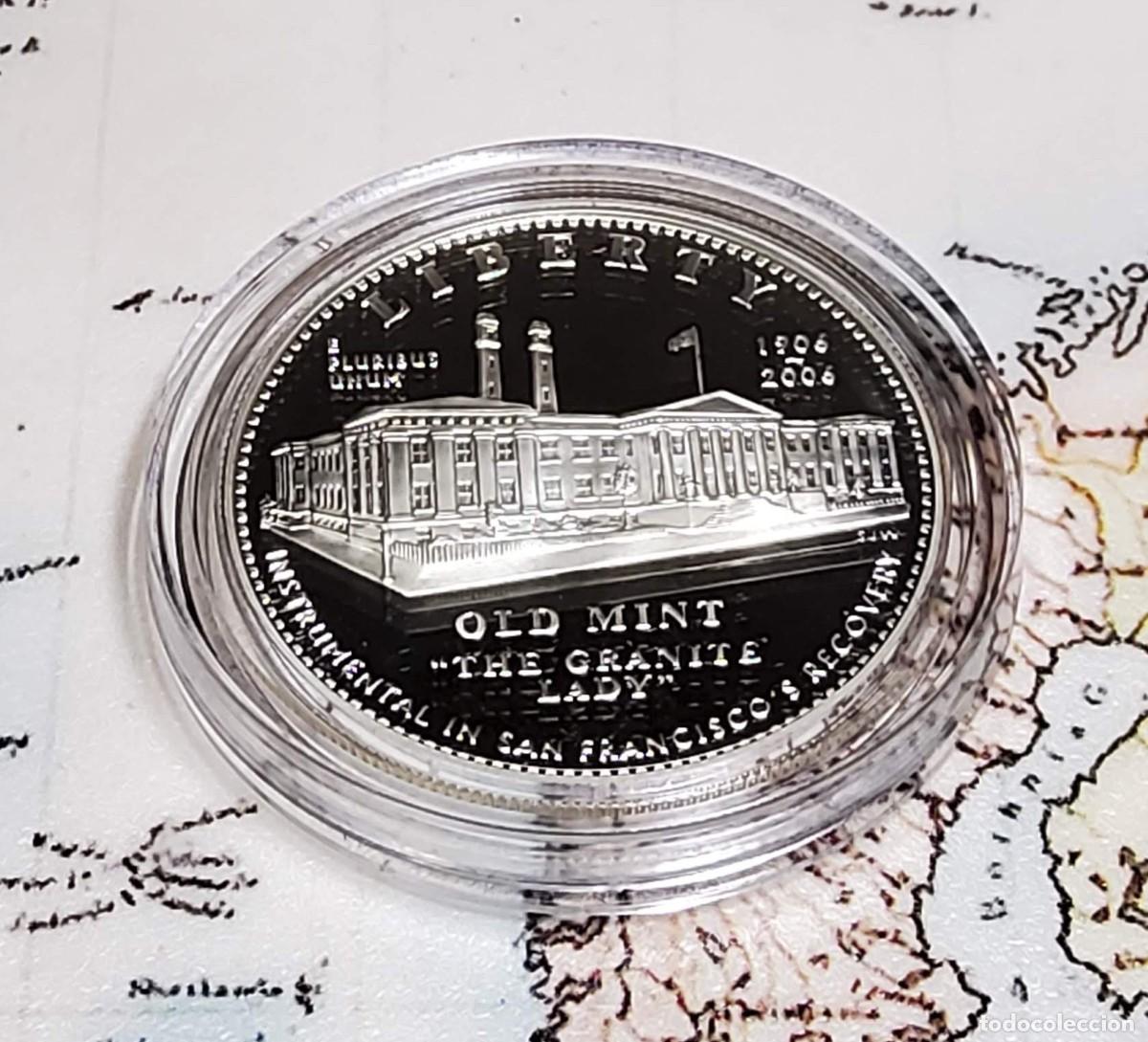 Monedas antiguas de Am&eacute;rica: 1 d&oacute;lar de PLATA DE ESTADOS UNIDOS DEL A&Ntilde;O 2006-S.PROOF.BELLISIMA