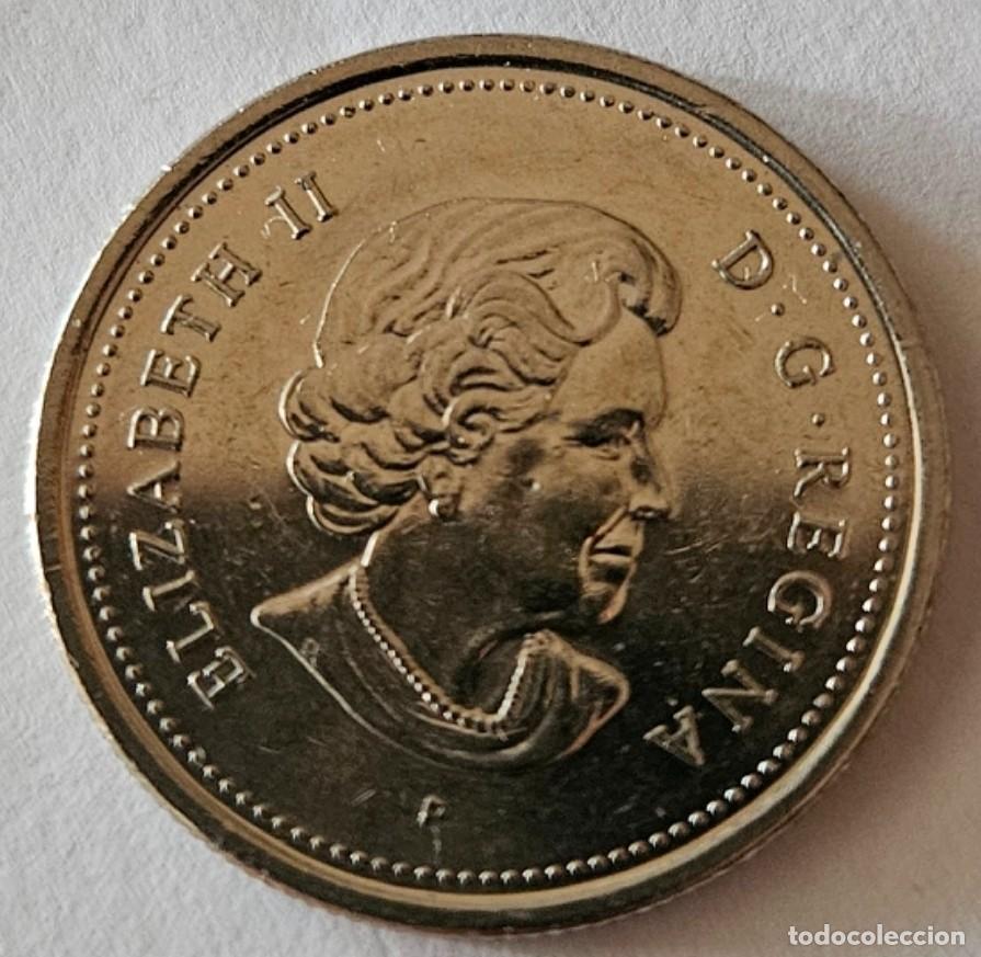 Monedas antiguas de Am&eacute;rica: 25 CENTAVOS CANADA 2005 - SIN CIRCULAR