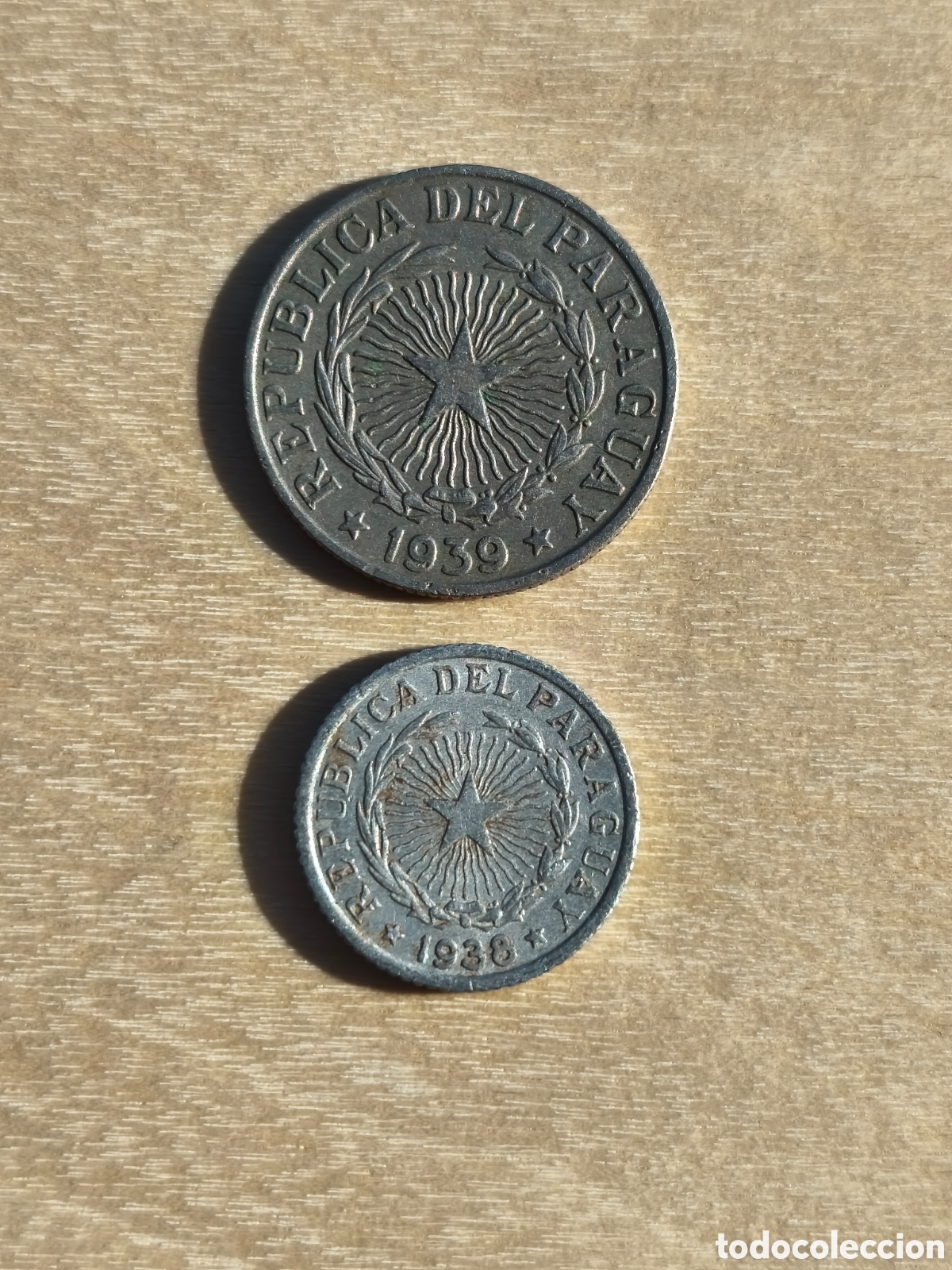 Old Coins of America: Lote 2 monedas Paraguay a&ntilde;os 30