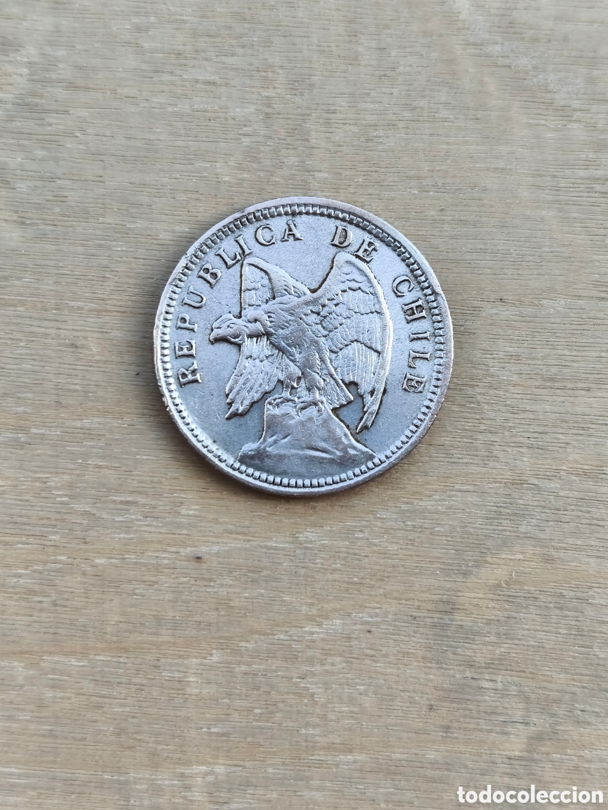 Monedas antiguas de Am&eacute;rica: 1 peso Chile 1932 plata 0.400