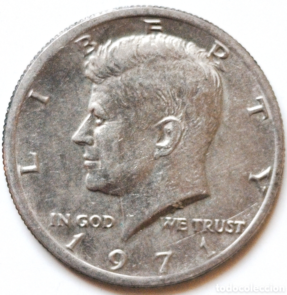 Monedas antiguas de Am&eacute;rica: Estados Unidos, Half dollar de 1971