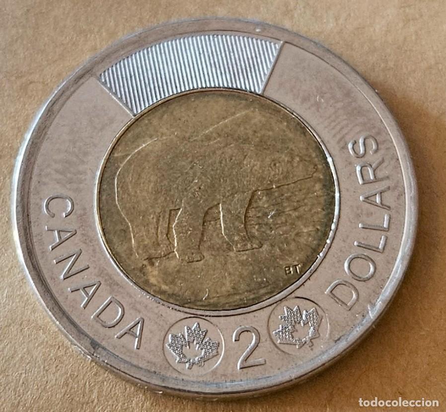 Monedas antiguas de Am&eacute;rica: 2 DOLARES CANADA 2021