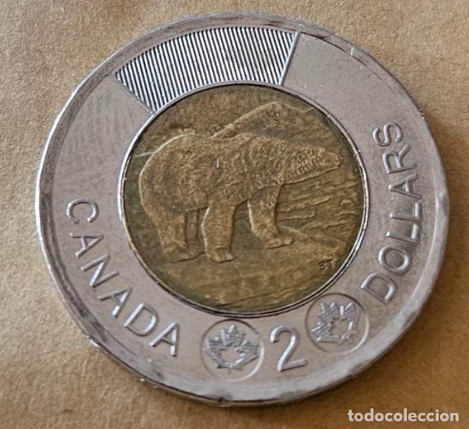 Monedas antiguas de Am&eacute;rica: 2 DOLARES CANADA 2019