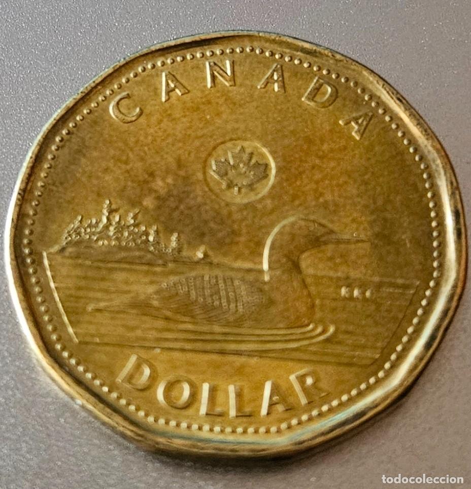 Monedas antiguas de Am&eacute;rica: MONEDA 1 DOLAR CANADA 2024