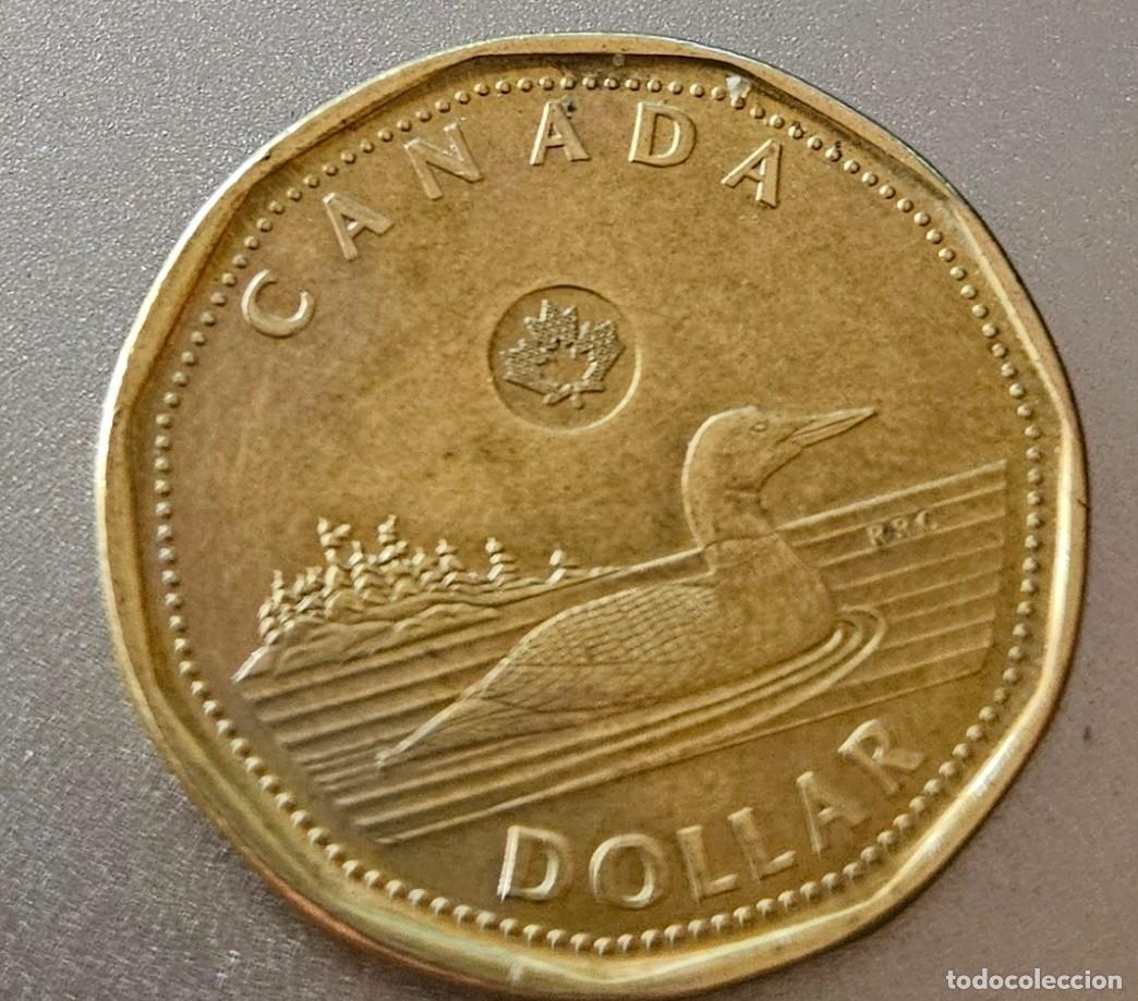 Monedas antiguas de Am&eacute;rica: MONEDA 1 DOLAR CANADA 2021