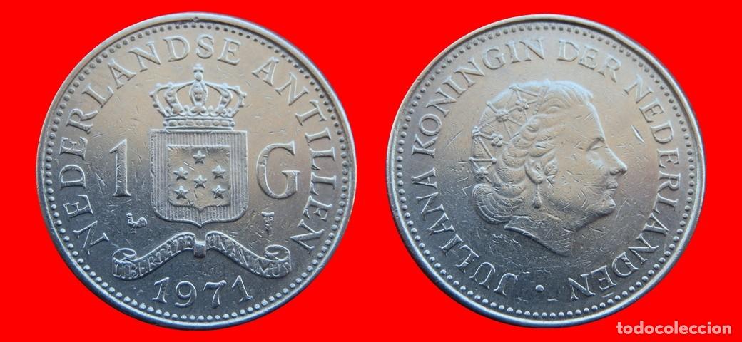 Monedas antiguas de Am&eacute;rica: 1 GULDEN 1971 ANTILLAS HOLANDESAS CARIBE-144992