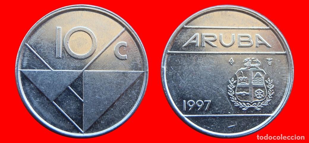 Monedas antiguas de Am&eacute;rica: 10 CENTIMOS 1997 ARUBA-144994