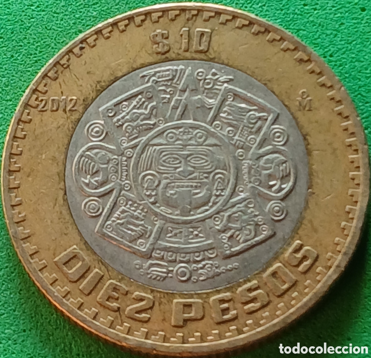 Monedas antiguas de Am&eacute;rica: M&eacute;xico 10 pesos 2012 km#616
