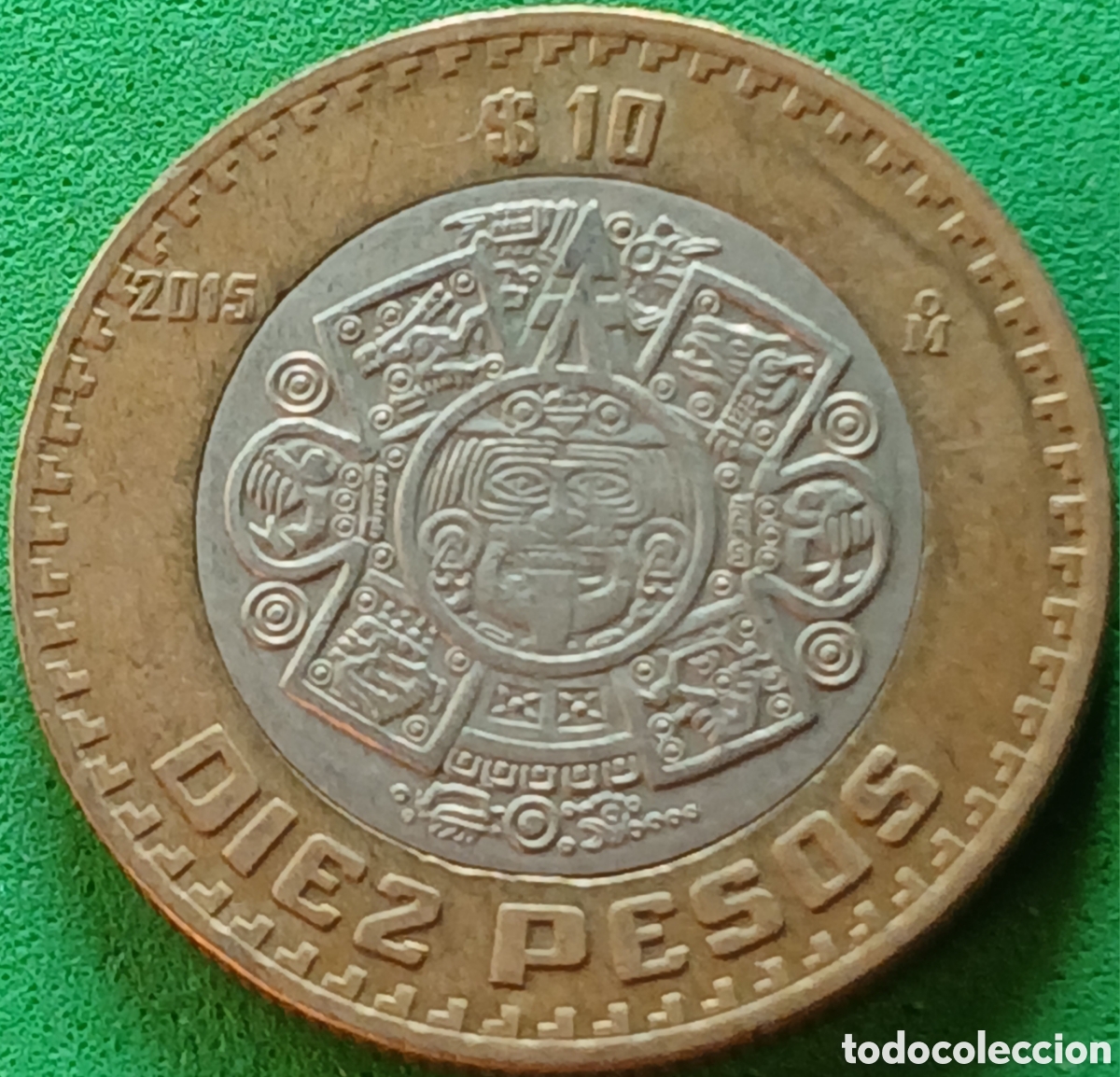 Monedas antiguas de Am&eacute;rica: M&eacute;xico 10 pesos 2015 km#616