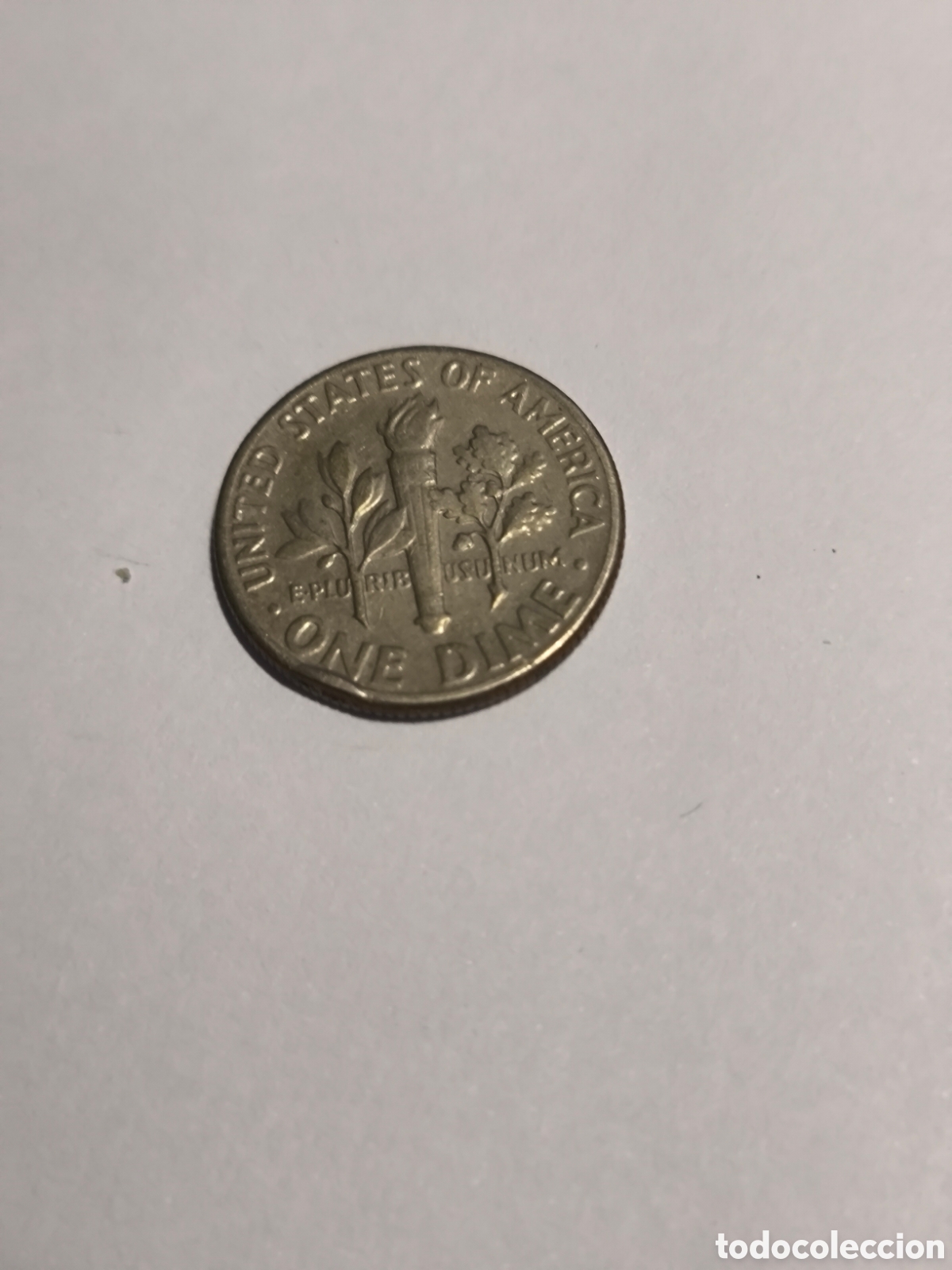 Monedas antiguas de Am&eacute;rica: 1 Dime EEUU 1973 Denver - Foto 2