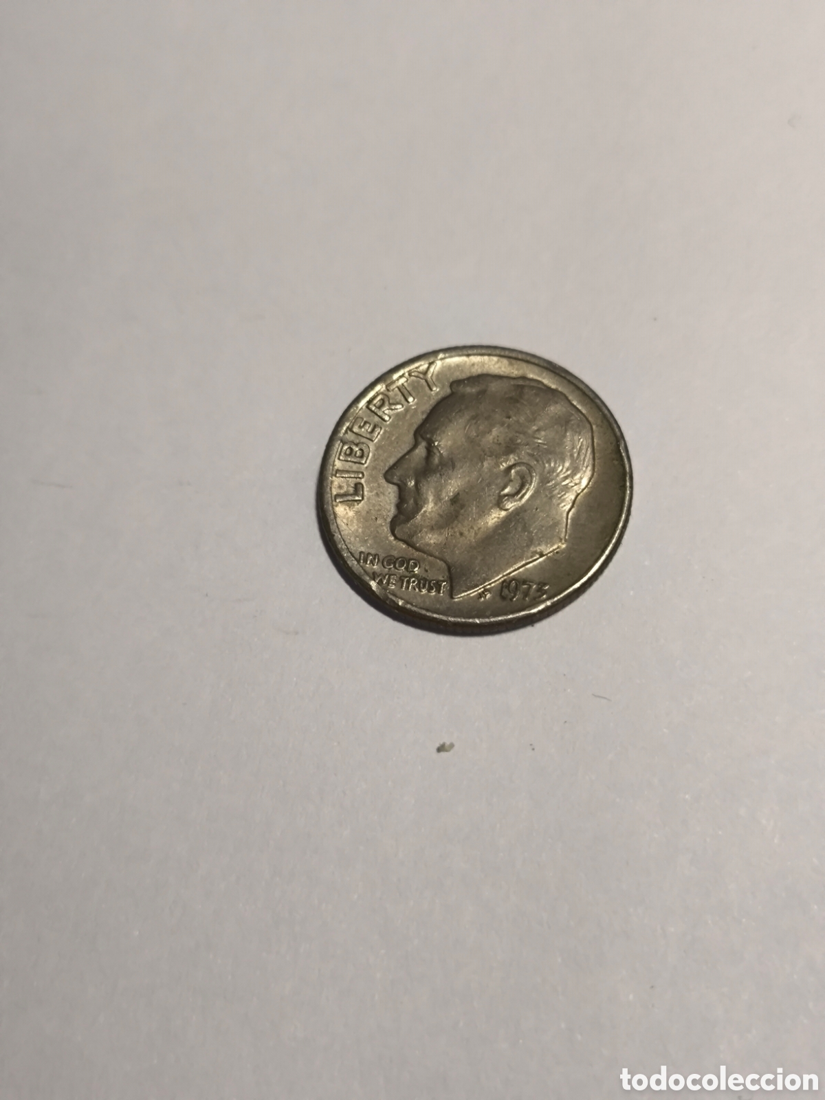 Monedas antiguas de Am&eacute;rica: 1 Dime EEUU 1973 N&iacute;quel